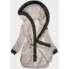 Dámská jarní bunda MODA8139 béžová