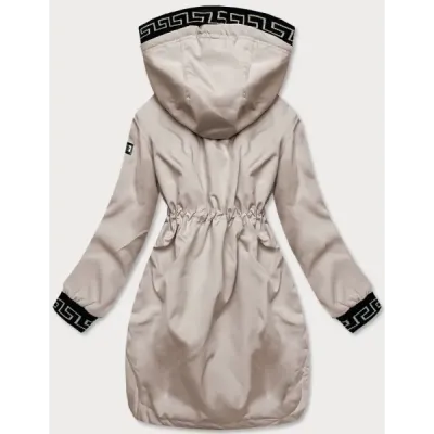 Dámská jarní bunda MODA8139 béžová