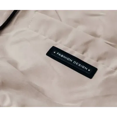 Dámská jarní bunda MODA8139 béžová