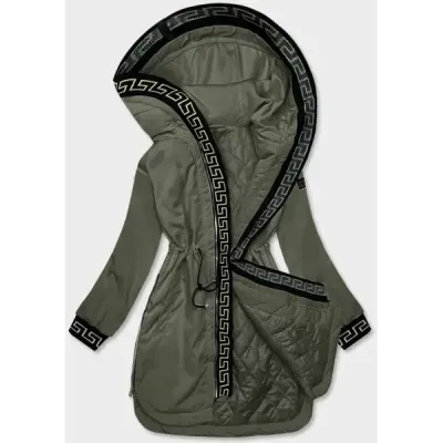 Dámská jarní bunda MODA8139 khaki