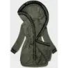 Dámská jarní bunda MODA8139 khaki