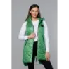 Dámská prošívaná vesta MODA8127 zelená