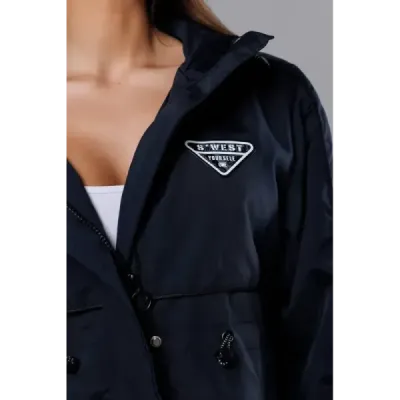 Dámská jarní bunda MODA8119 tmavě modrá