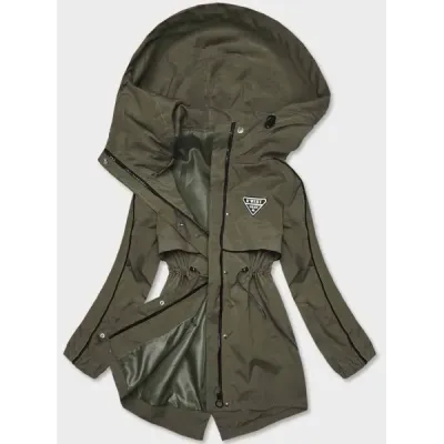 Dámská jarní bunda MODA8119 khaki