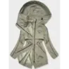 Dámská jarní bunda MODA8119 olivová