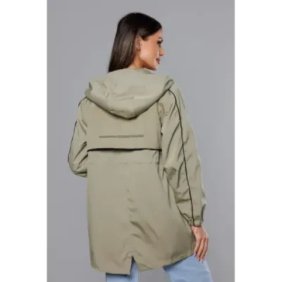 Dámská jarní bunda MODA8119 olivová