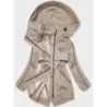 Dámská jarní bunda MODA8119 béžová