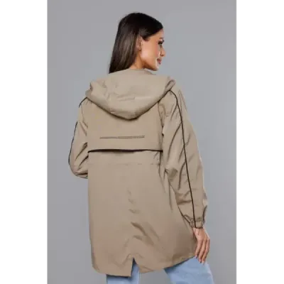 Dámská jarní bunda MODA8119 béžová