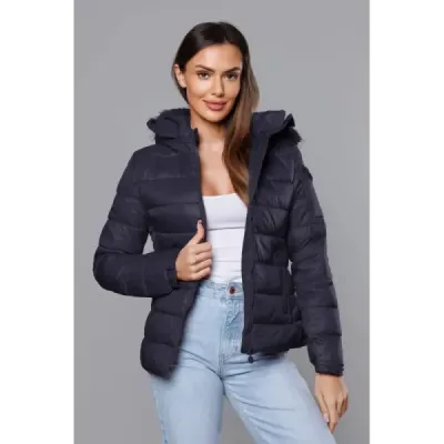 Dámská zimní bunda MODA0129 tmavě modrá