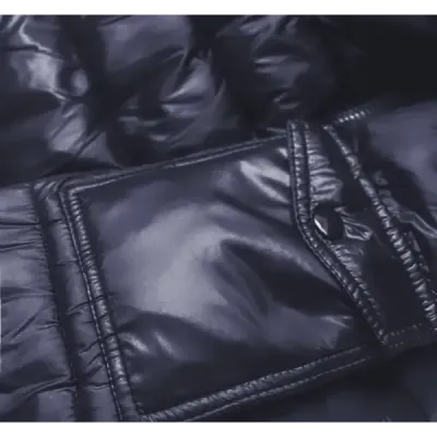 Dámská zimní bunda MODA0129 tmavě modrá