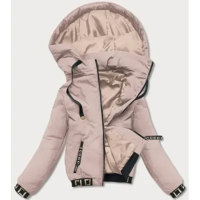 Dámská podzimní bunda MODA8098 světle béžová