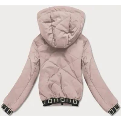 Dámská podzimní bunda MODA8098 světle béžová