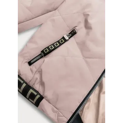 Dámská podzimní bunda MODA8098 světle béžová