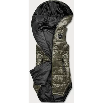 Dámská vesta MODA0122 khaki