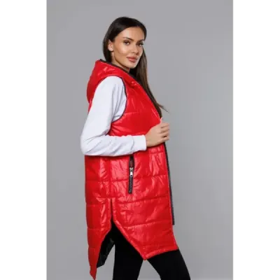 Dámská vesta MODA0122 červená
