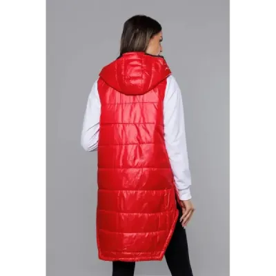 Dámská vesta MODA0122 červená
