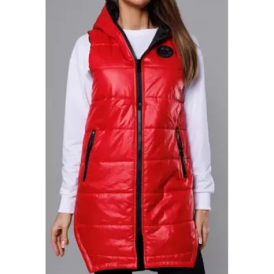 Dámská vesta MODA0122 červená