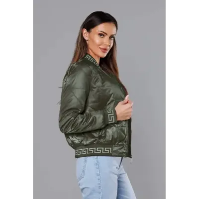 Dámská bombera MODA8123 khaki