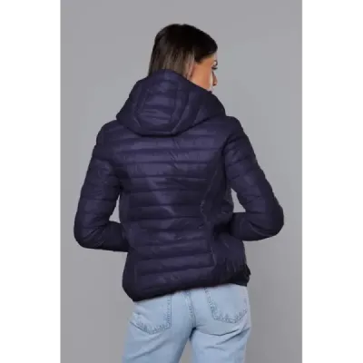 Dámská prošívaná jarní bunda MODA0123 granátová Dámská prošívaná jarní bunda MODA0123 granátová