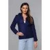 Dámská prošívaná jarní bunda MODA0124 tmavě modrá