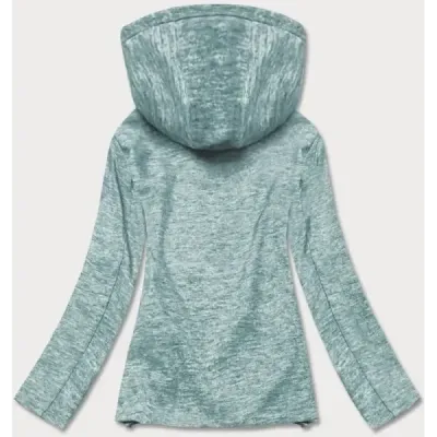 Dámská sportovní softshell bunda MODA1605 šedo-modrá