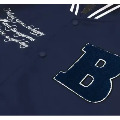 Dámská baseballová bunda MODA9067 tmavě modrá