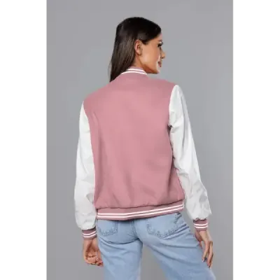 Dámská baseballová bunda MODA9067 růžová