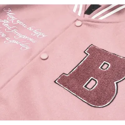 Dámská baseballová bunda MODA9067 růžová