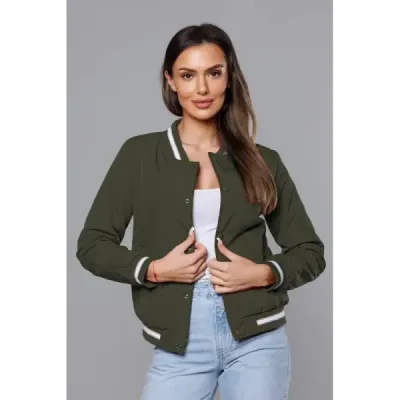 Dámská bunda typu bomberu MODA9070 army