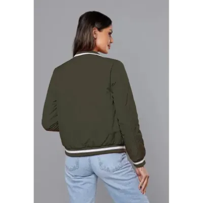 Dámská bunda typu bomberu MODA9070 army