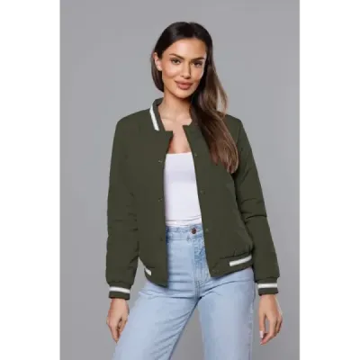 Dámská bunda typu bomberu MODA9070 army