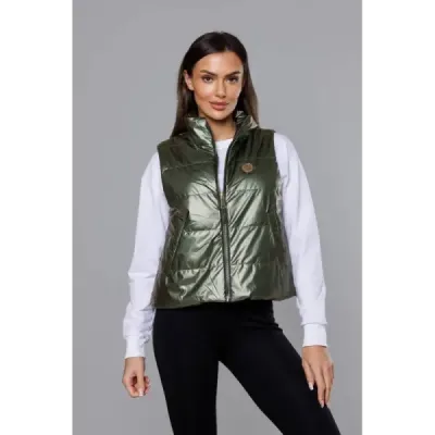 Dámská vesta MODA8152 khaki
