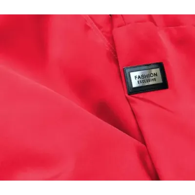 Dámská přechodná bunda MODA8141 červená