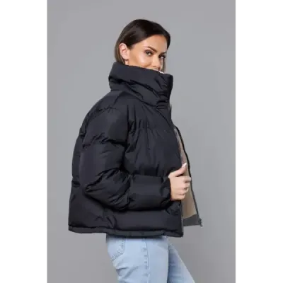 Dámská přechodná bunda PUFFER MODA3115 černá