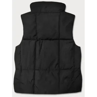 Krátká dámská vesta MODA9079 černá