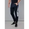 Pánské tepláky MODA168 tmavěmodro-bílé