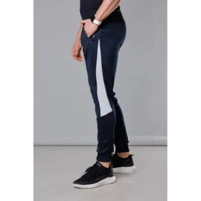 Pánské tepláky MODA168 tmavěmodro-bílé