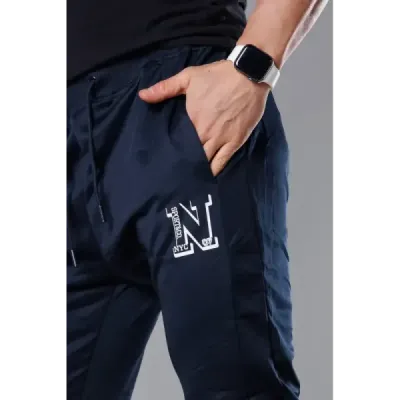 Pánské tepláky MODA178 tmavě modré