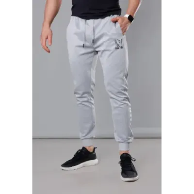 Pánské tepláky MODA178 světle šedé
