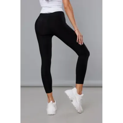 Dámské bavlněné legíny MODA1053 černé