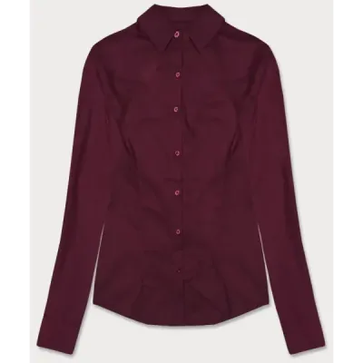 Klasická dámská košile MODA039 bordó