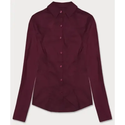 Klasická dámská košile MODA039 bordó