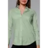 Klasická dámská košile MODA039 světle zelená