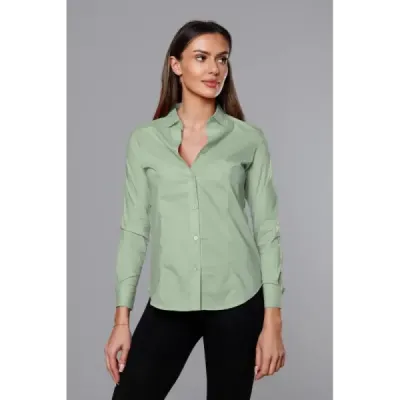 Klasická dámská košile MODA039 světle zelená