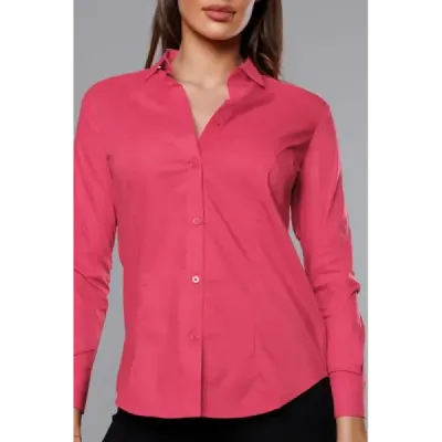 Klasická dámská košile MODA039 melounová