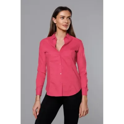 Klasická dámská košile MODA039 melounová