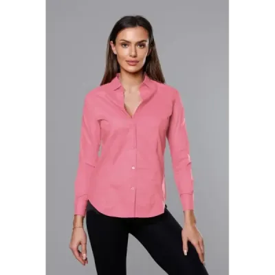 Klasická dámská košile MODA039 světle růžová