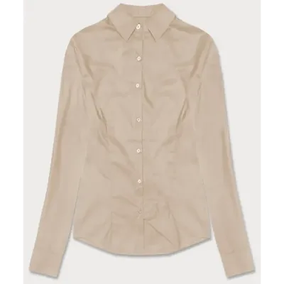 Klasická dámská košile MODA039 béžová