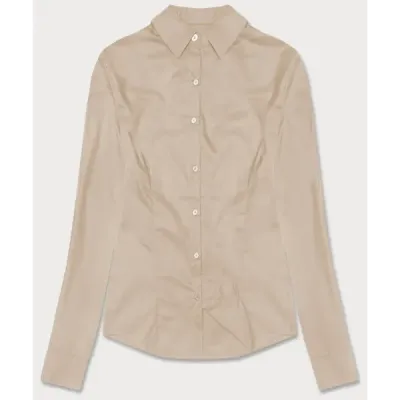 Klasická dámská košile MODA039 béžová