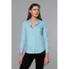 Klasická dámská košile MODA039 světle modrá